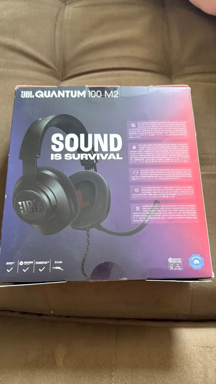 JBL QUANTUM 100M2 - NOVO - Foto 2