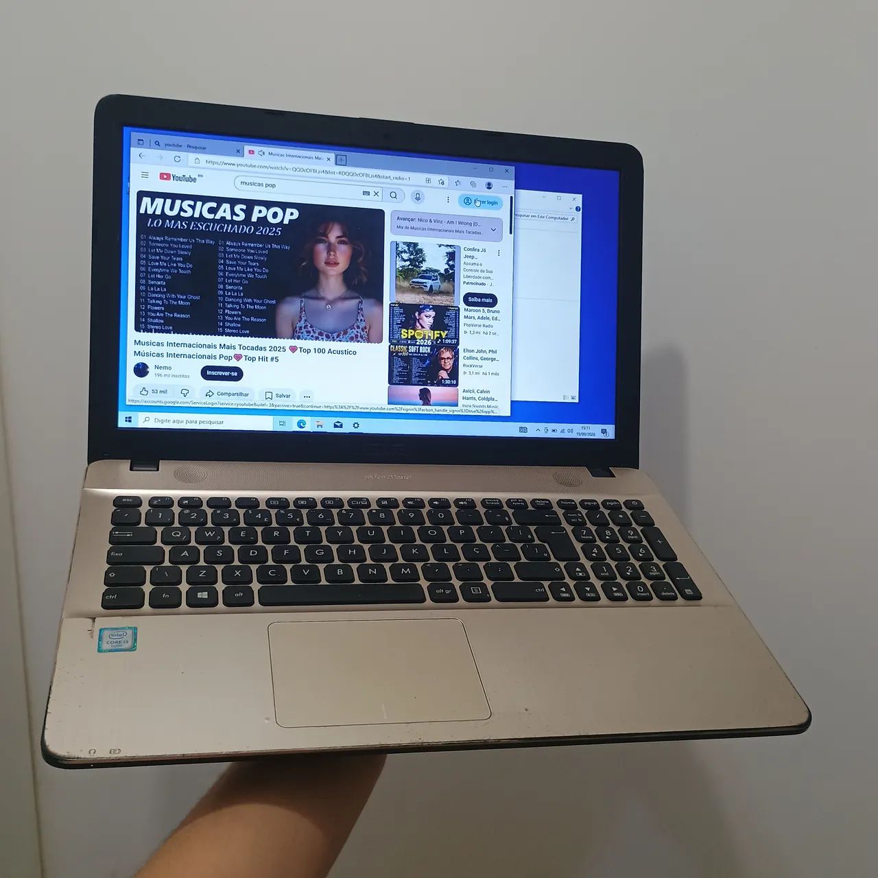 Notebook Asus Intel core i3 funcionando perfeitamente - Foto 3
