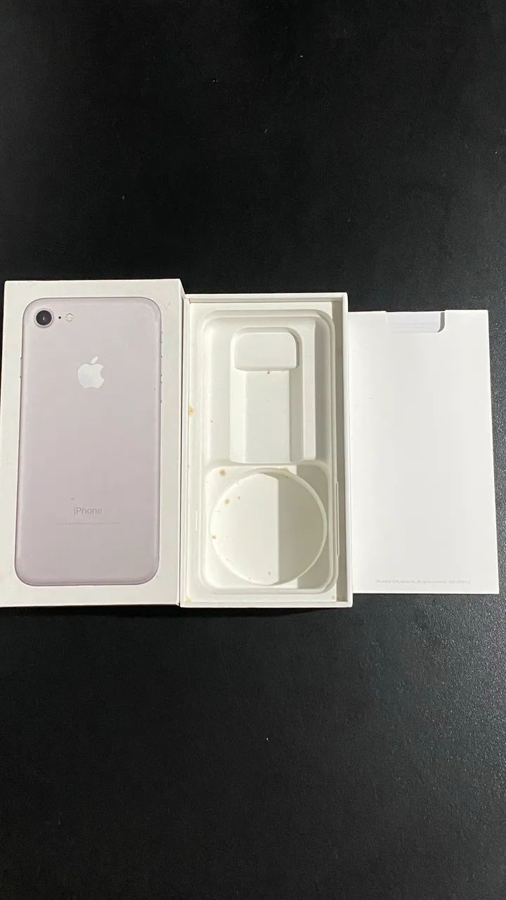 Caixa original iphone 7 - completa com berço - Foto 4