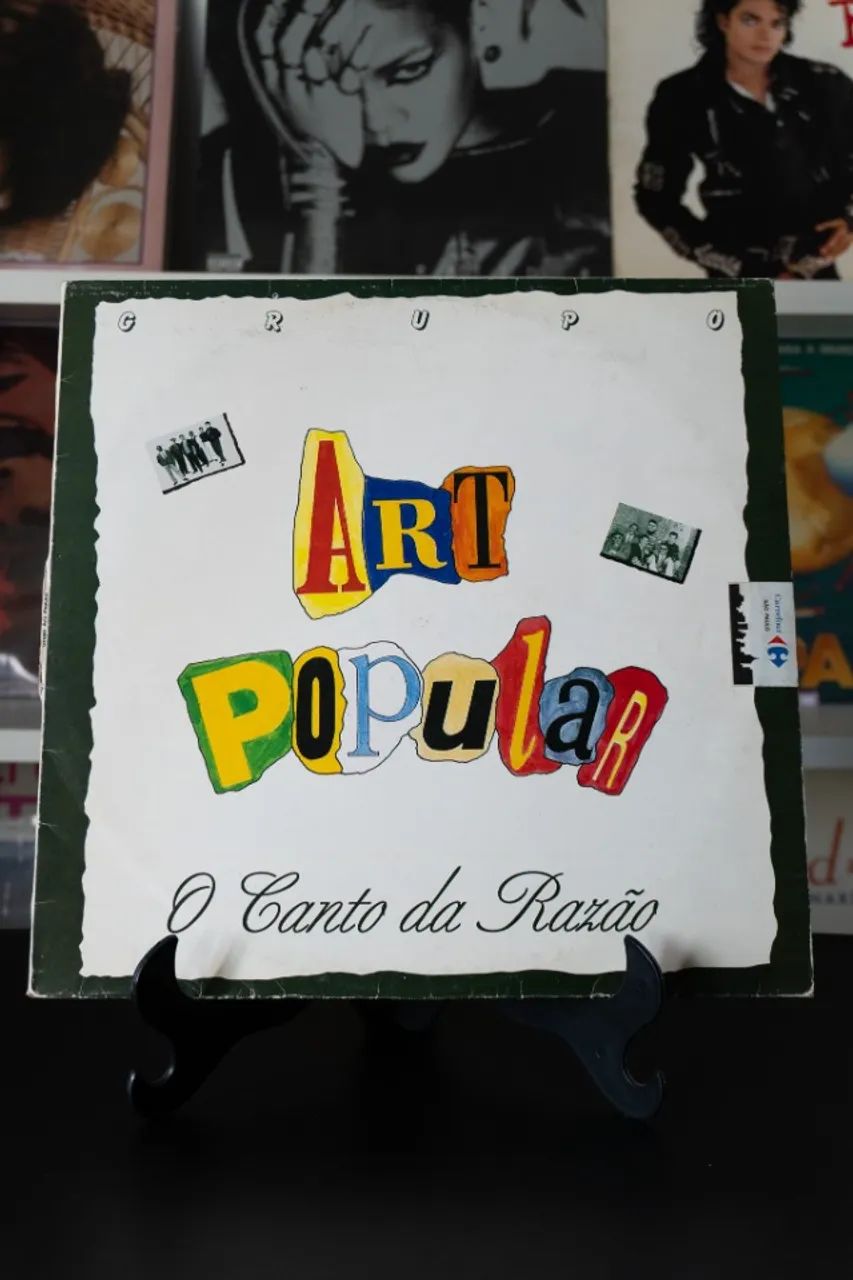 LP Vinil Art Popular - O Canto Da Razão - 1993