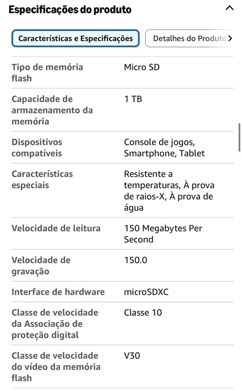 Lexar PLAY Cartão micro SD 1TB - Foto 3