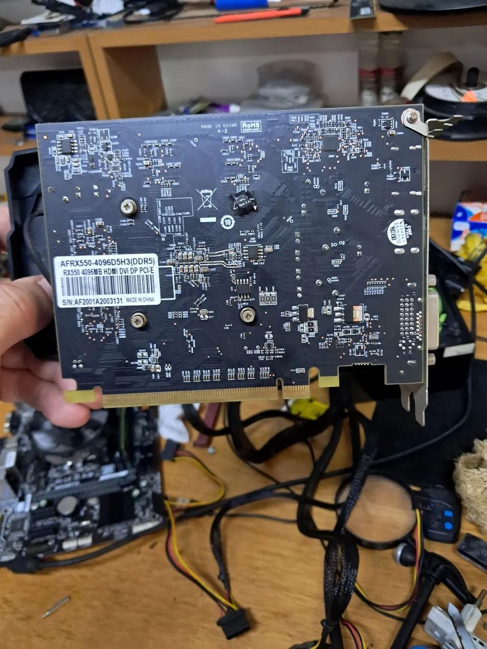 Placa de video RX 550 4GB Afox - Foto 2