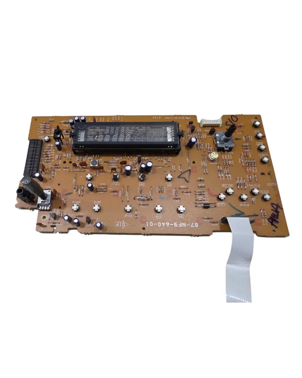 BSV77255 Placa do Display C/ Potênciometros, Knobs e Flat do Aiwa NSX S10