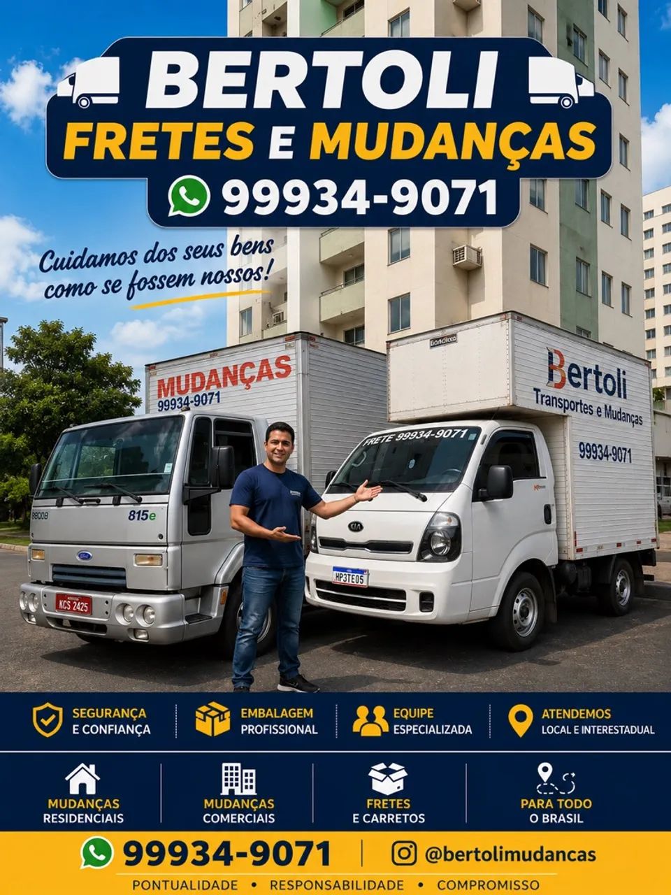 Mudanças e transportes 