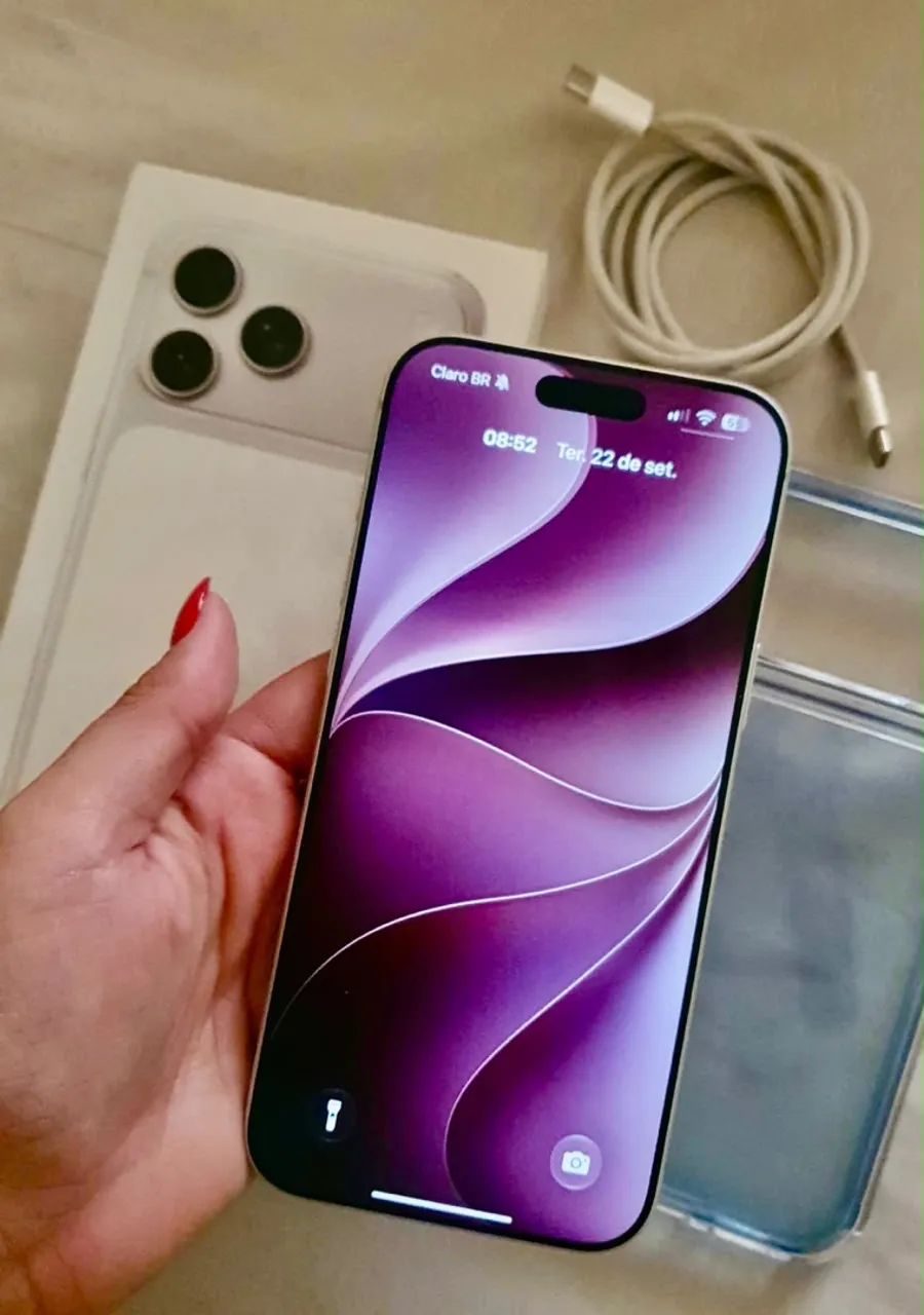 iphone 17 pro max novo na garantia  - Foto 2