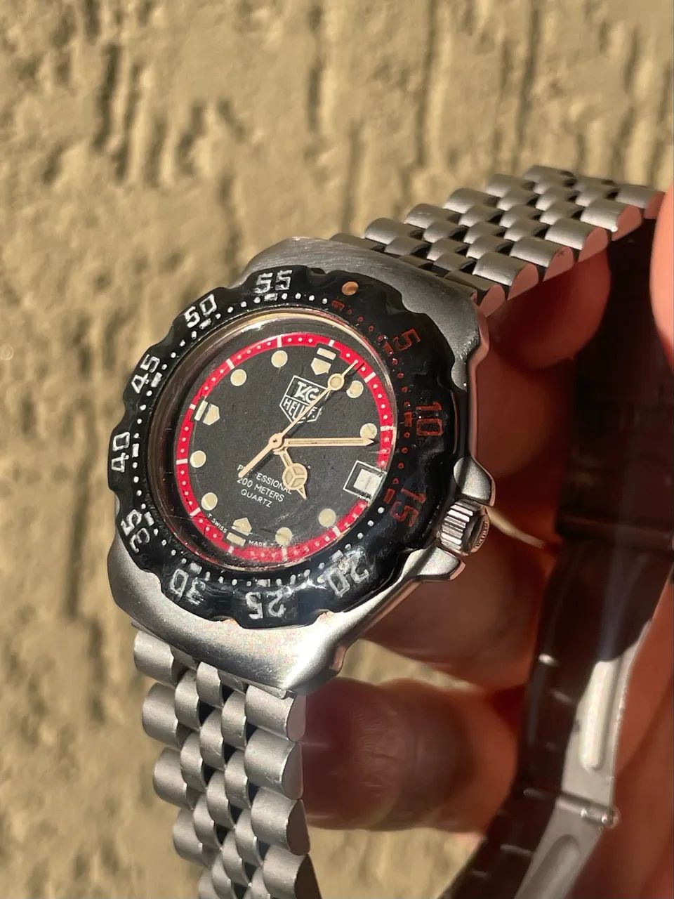 Relógio Tag Heuer Fórmula 1 Original Vintage Antigo   - Foto 2