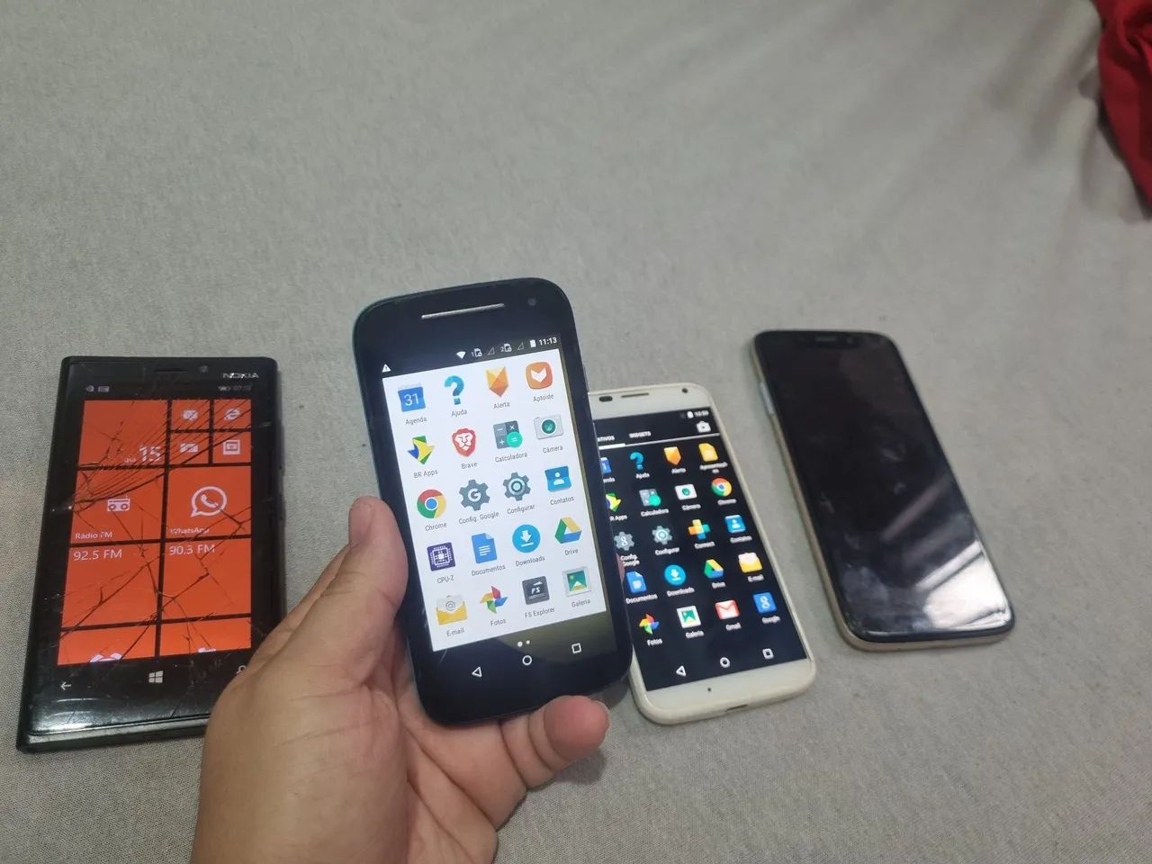 Lote de celulares, Nokia e motorola. - Foto 3