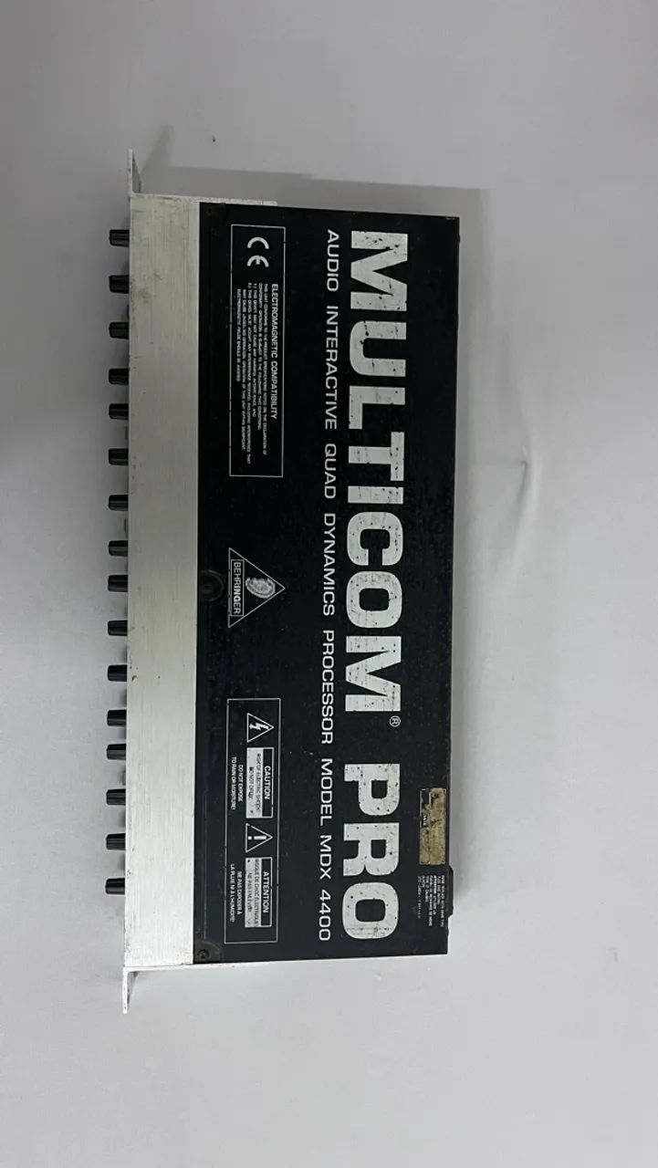 Processador de Áudio Behringer Multicom Pro MDX4400 - Foto 2