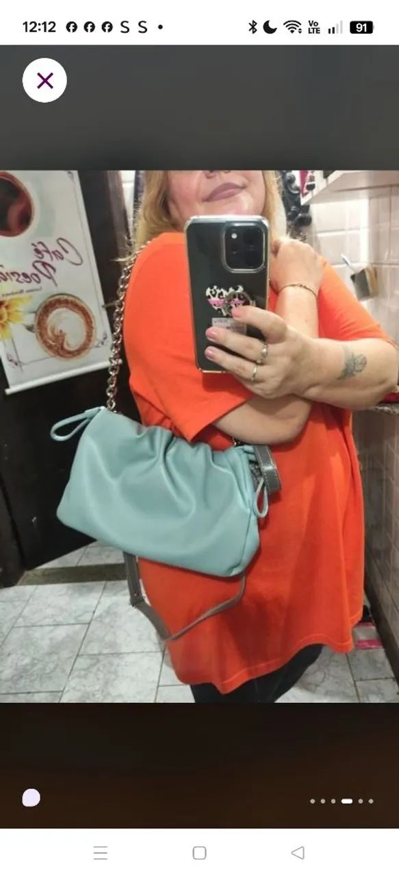 Bolsa puffer Arezzo  - Foto 3