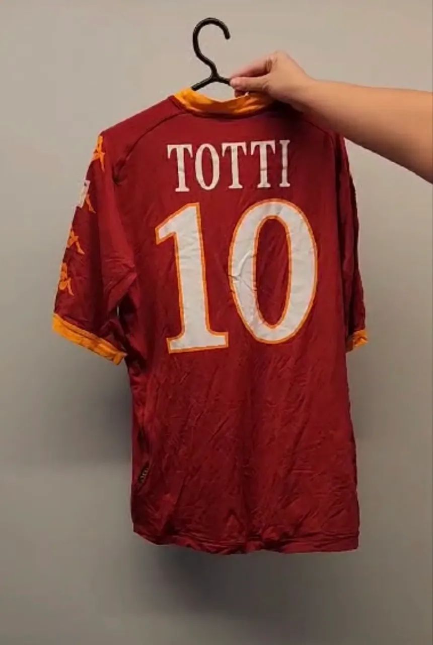 Camisa Roma n°10 - Totti tamanho XXL - Kappa - Roupas - Planalto
