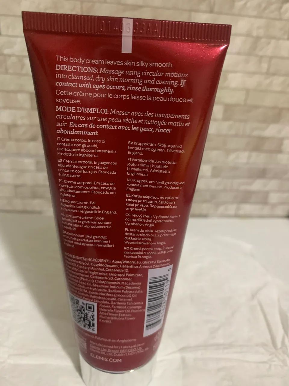 Creme Corporal Luxuoso Elemis Frangipani Monoi 100ml - Importado - Foto 4