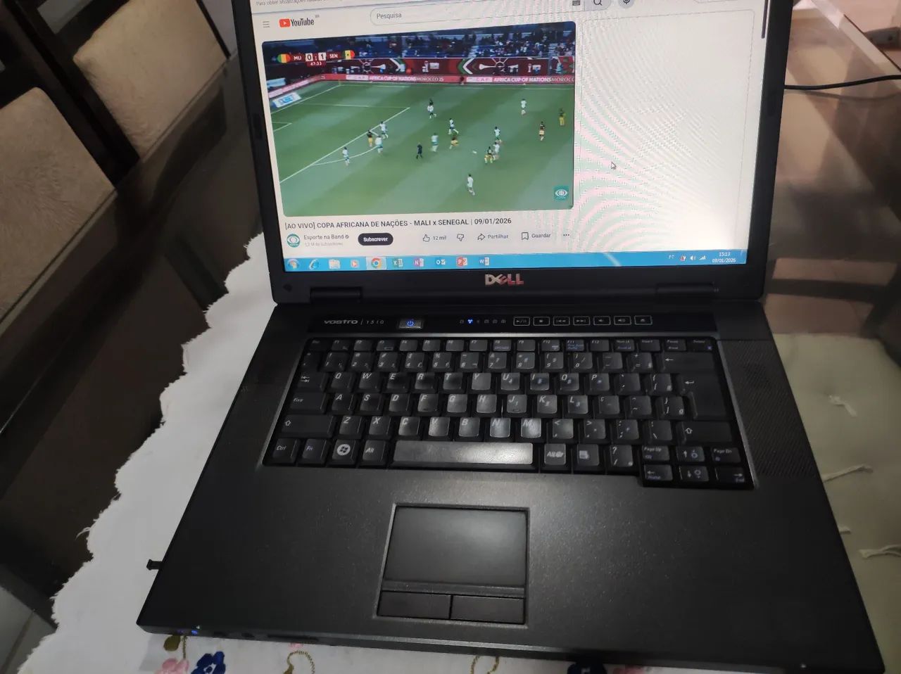 Notebook Dell 1510 core2duo 4GB de ram bateria não funciona no estado!!!! - Foto 3