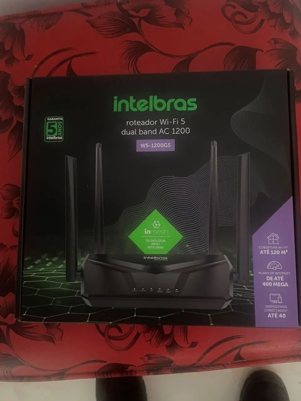 Roteado intelbra  rede 2.4 e 5G