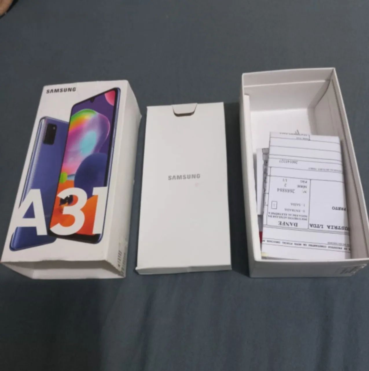 Celular A31 128 giga, com nota fiscal e caixa - Foto 3