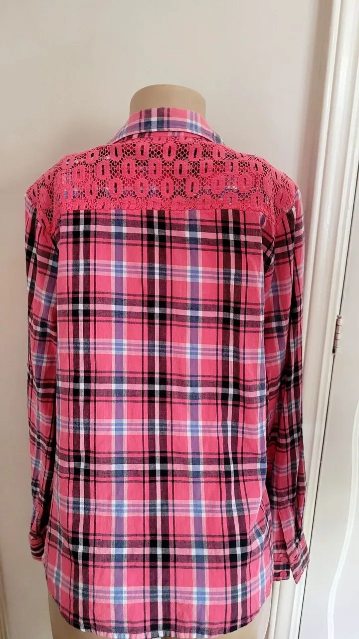 Camisa xadrez 42 Mariza - Foto 2