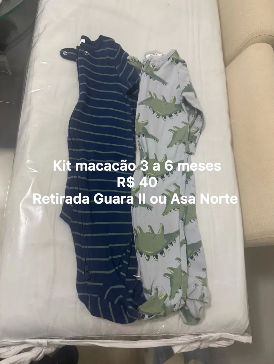 Kit macacão Carters 