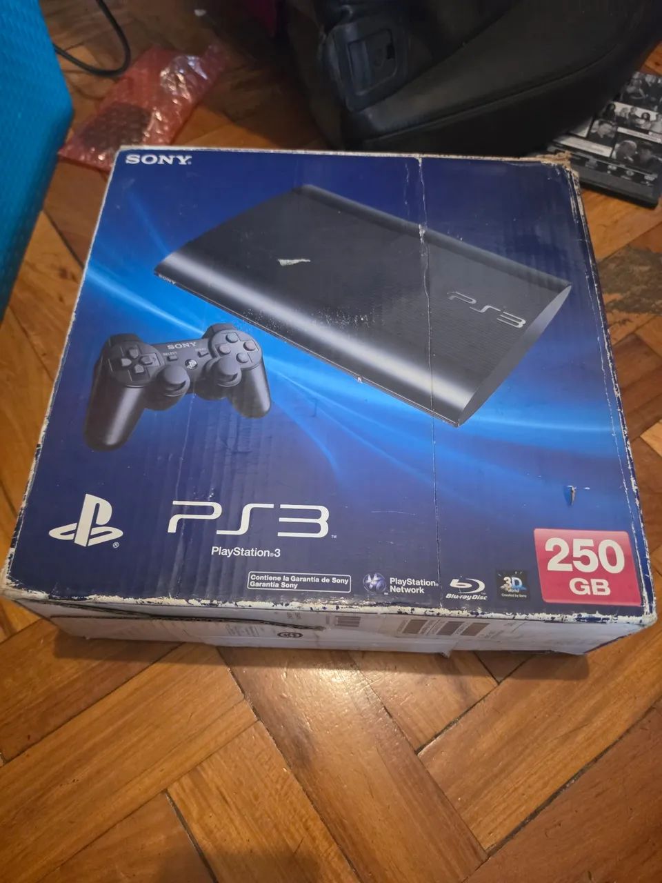 Caixa Playstation 3 Super Slim