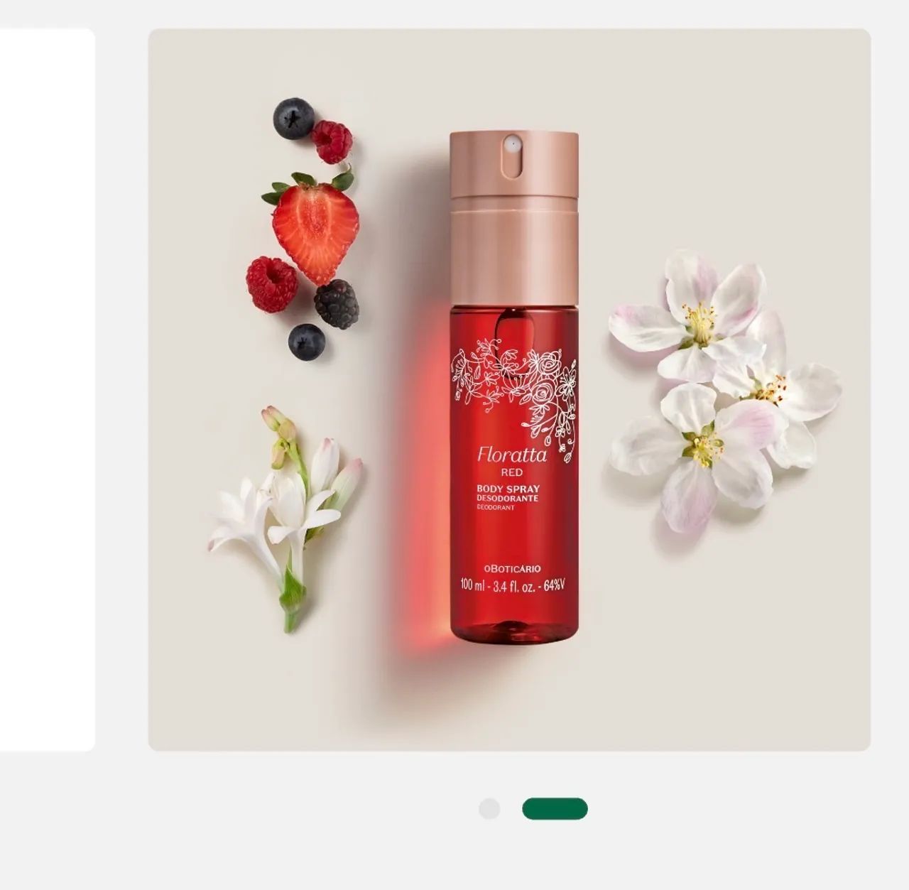Body spray floratta red