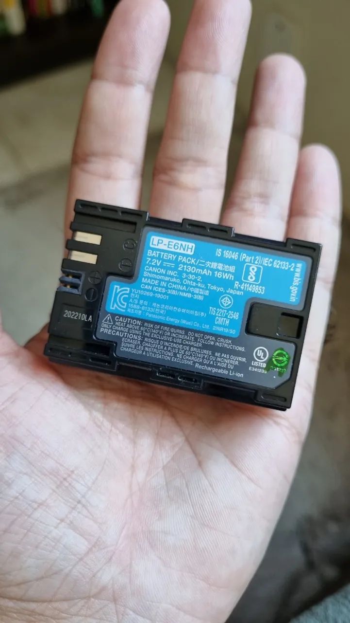 Bateria Original Canon LPE6NH - Foto 2