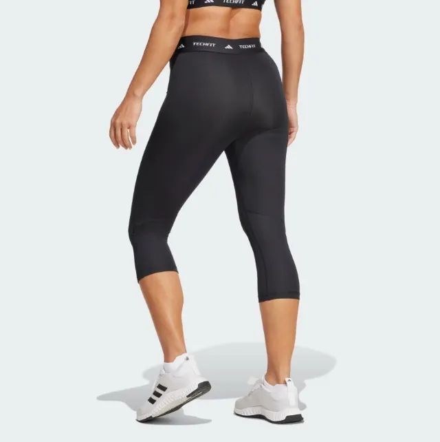 Calça Legging Adidas Capri TECHFIT Feminina - Foto 2