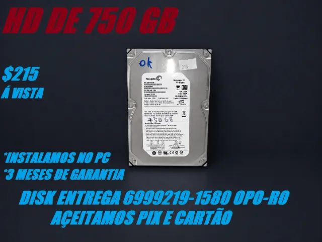 HD de 750 GB