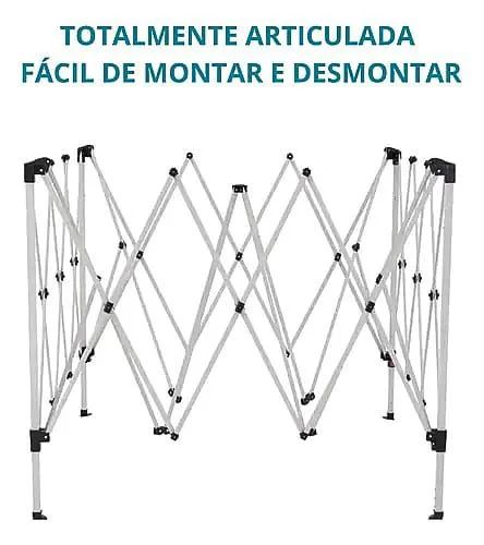 Barraca Gazebo Sanfonada X-FLEX - Foto 6
