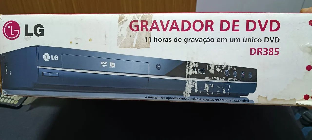 Gravador de dvd LG
