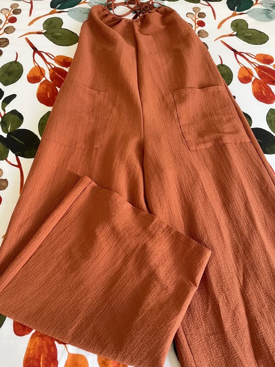 Macacão laranja shein - Foto 2