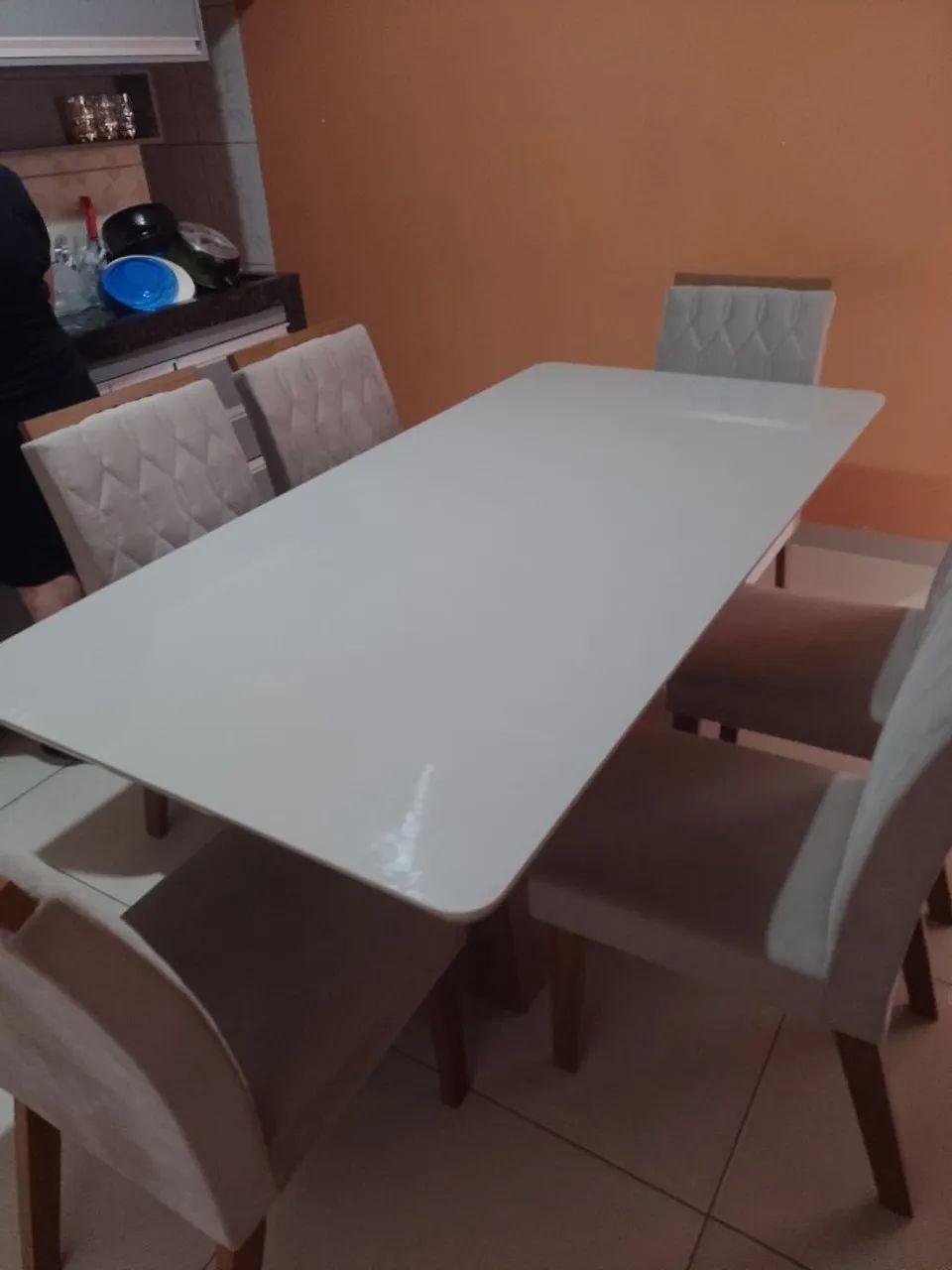 Mesa  de jantar com 6 cadeiras  - Foto 2