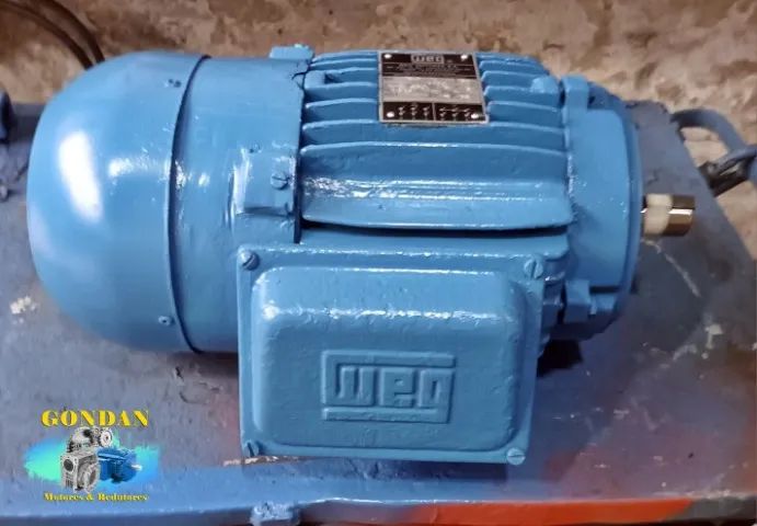 Moto Freio WEG 2cv/hp  (1,5kw) 4 Polos (1700rpm) Trifásico 220v 380V