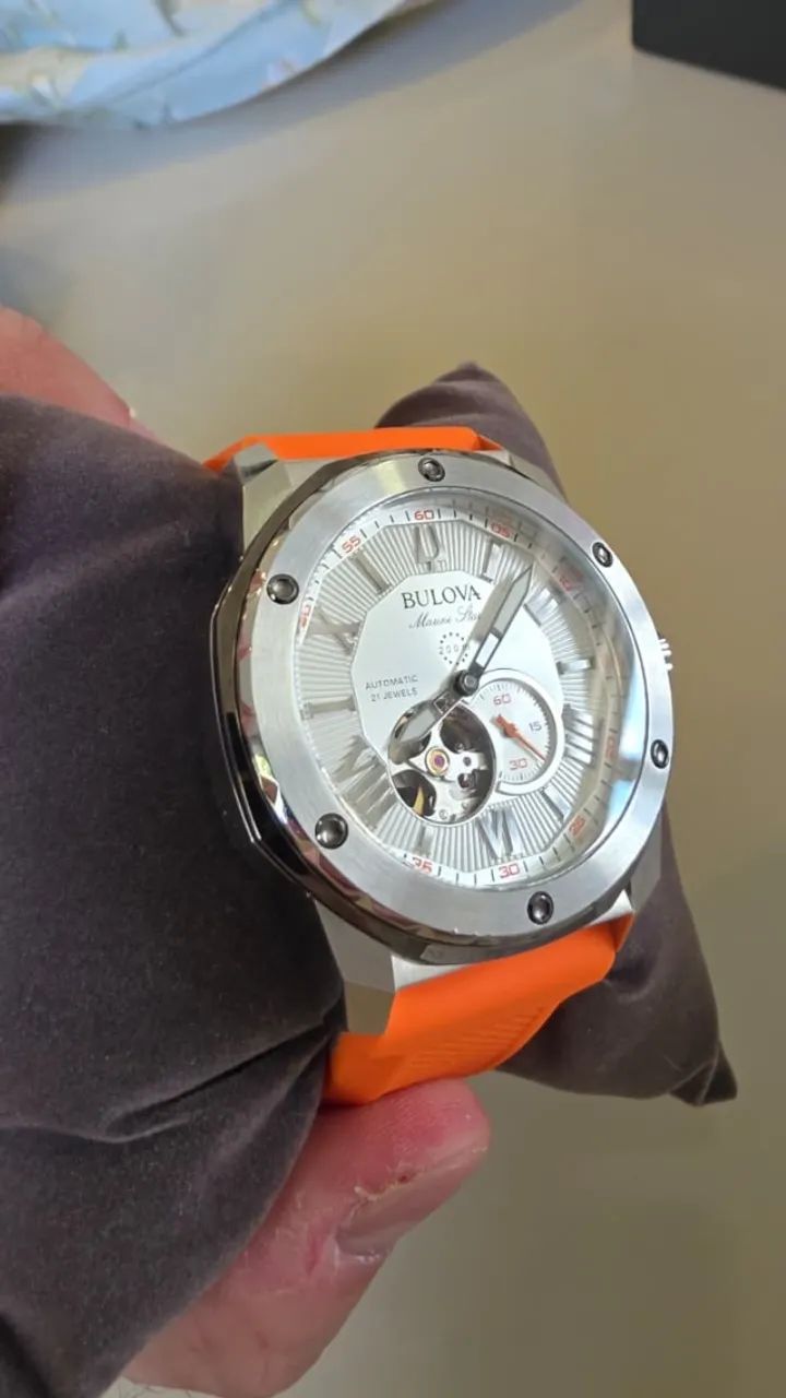 Relógio BULOVA Marine Star automático - Foto 2