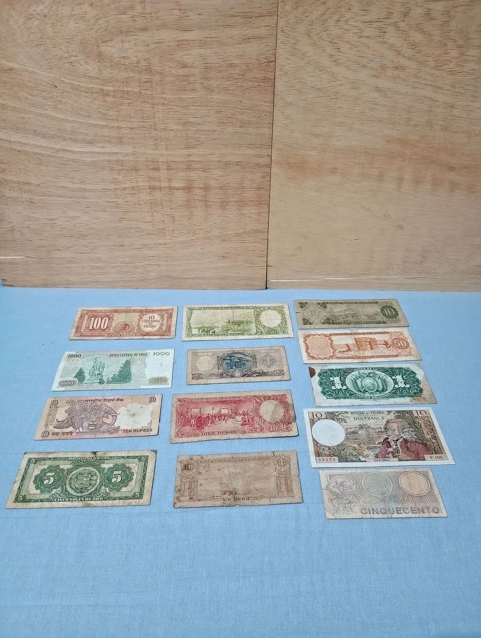 Lote de cédulas antigas fora de circulação  - Foto 3