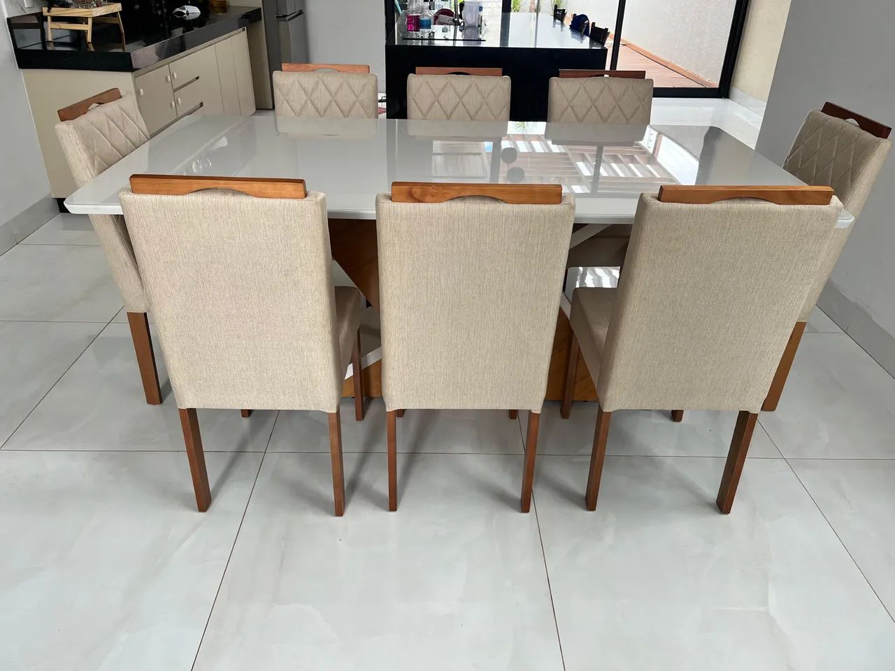 Mesa de jantar nova completa pronta entrega  - Foto 2