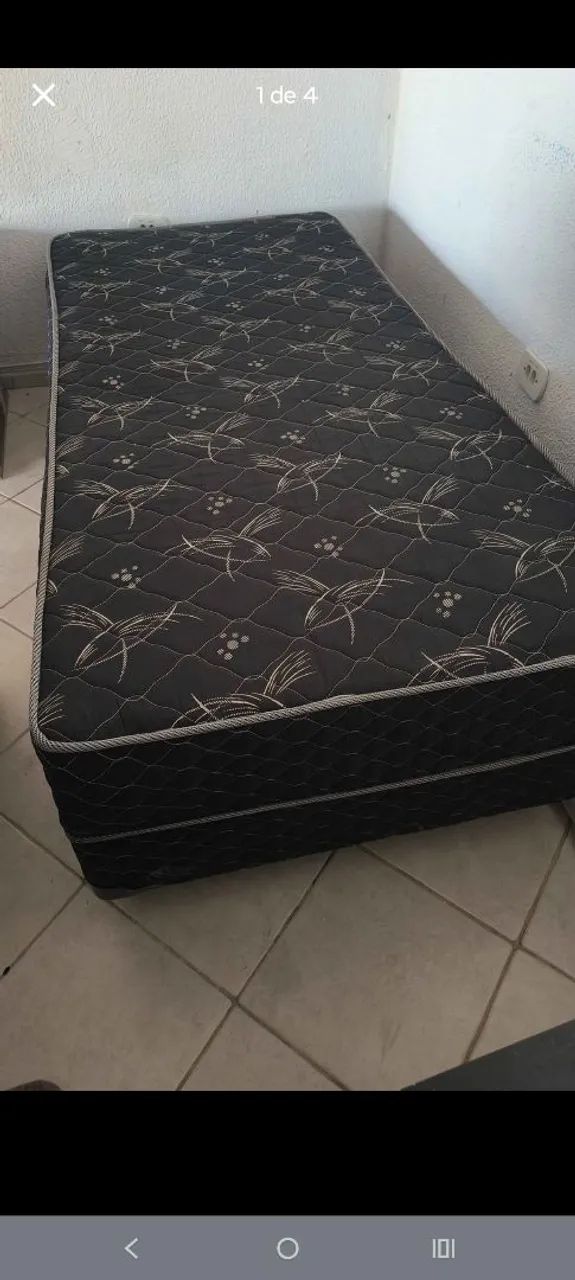 Cama box conjugado solteiro (entrego com taxa)