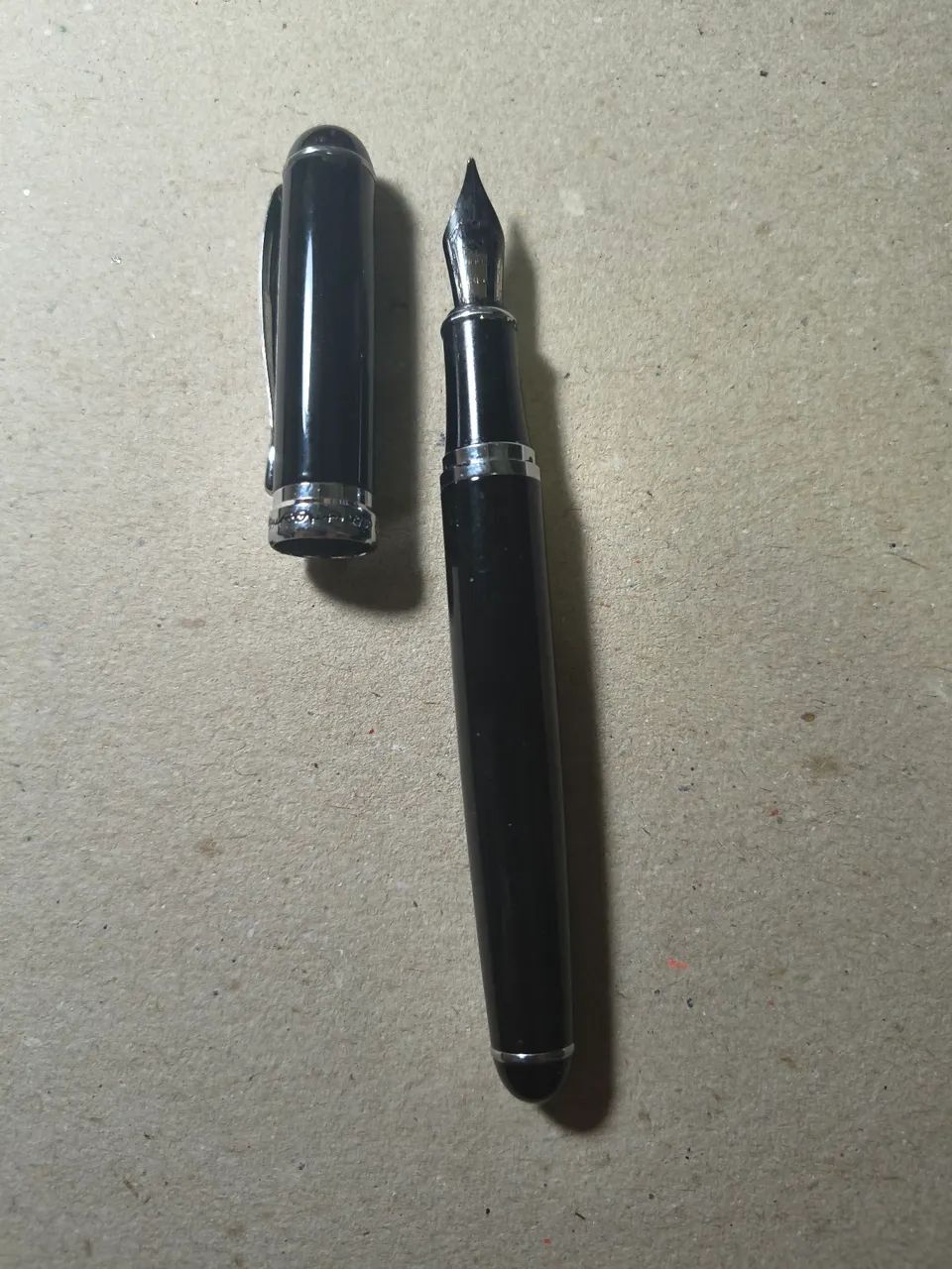 Caneta tinteiro preta jynhao  - Foto 2
