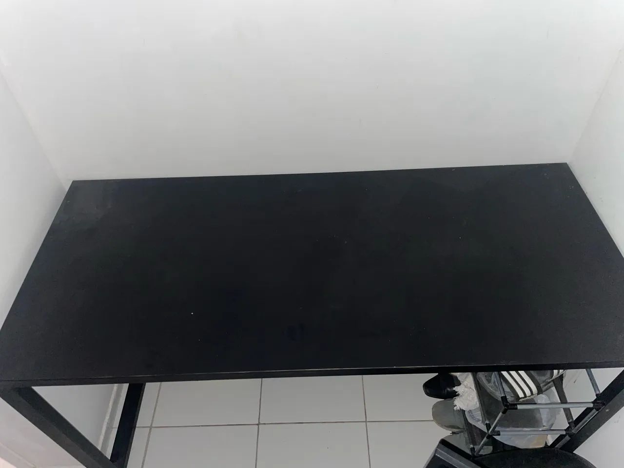 Mesa para escritório preta  - Foto 3