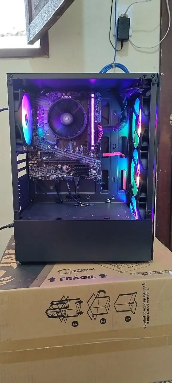 Pc gamer MSI AMD R5 4650g