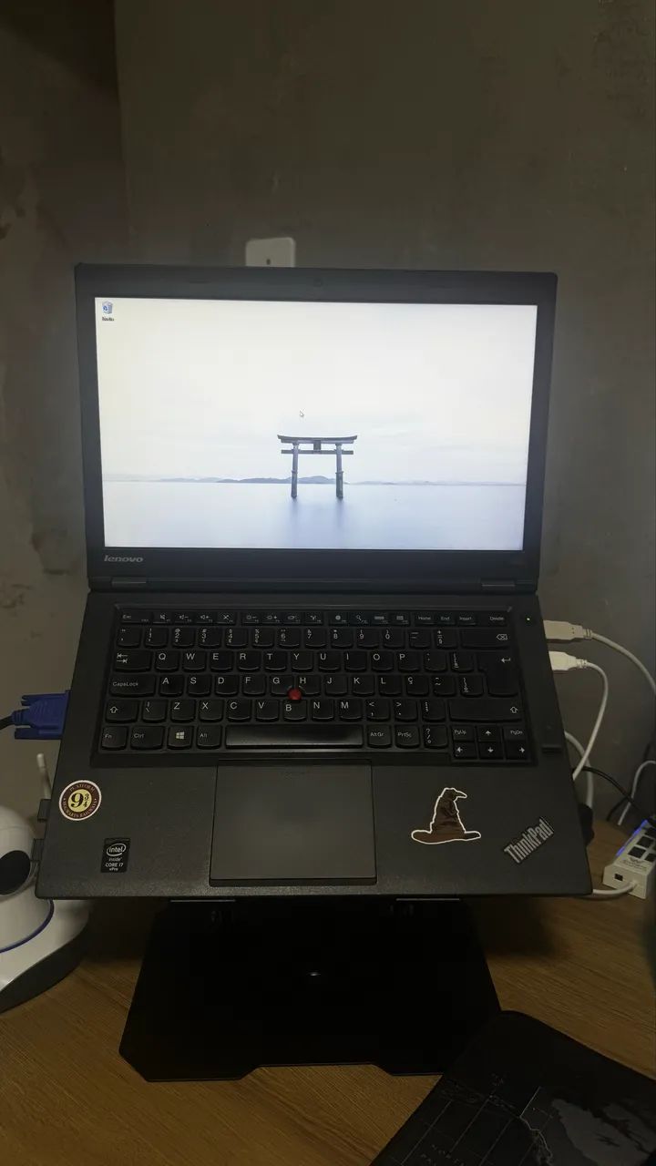 Oportunidade: Notebook Lenovo T440p I7-4th 16 gb Ram 500gb Ssd Preto leitor de Digital