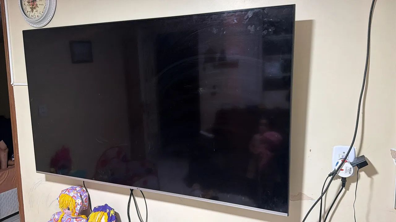 TV LG 65 Polegadas - Placa danificada  - Foto 2