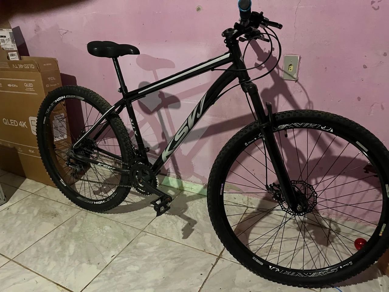 Bicicleta KSVJ aro 29 usada - Foto 2