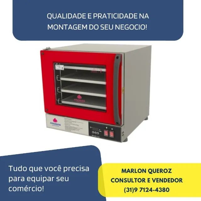 Forno Turbo Elétrico Fast Oven Progas