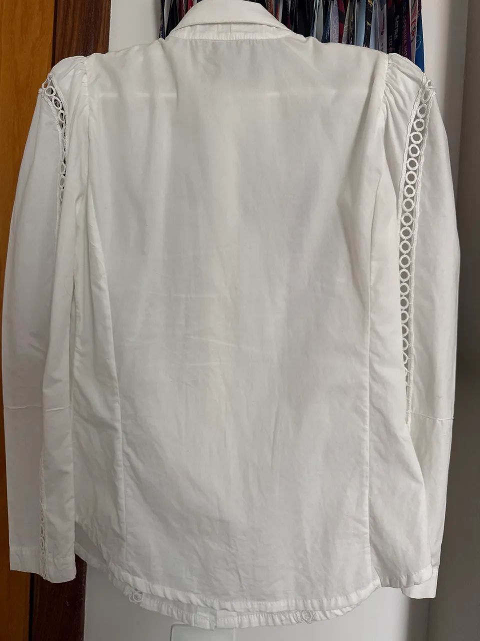 Camisa feminina branca - Foto 3