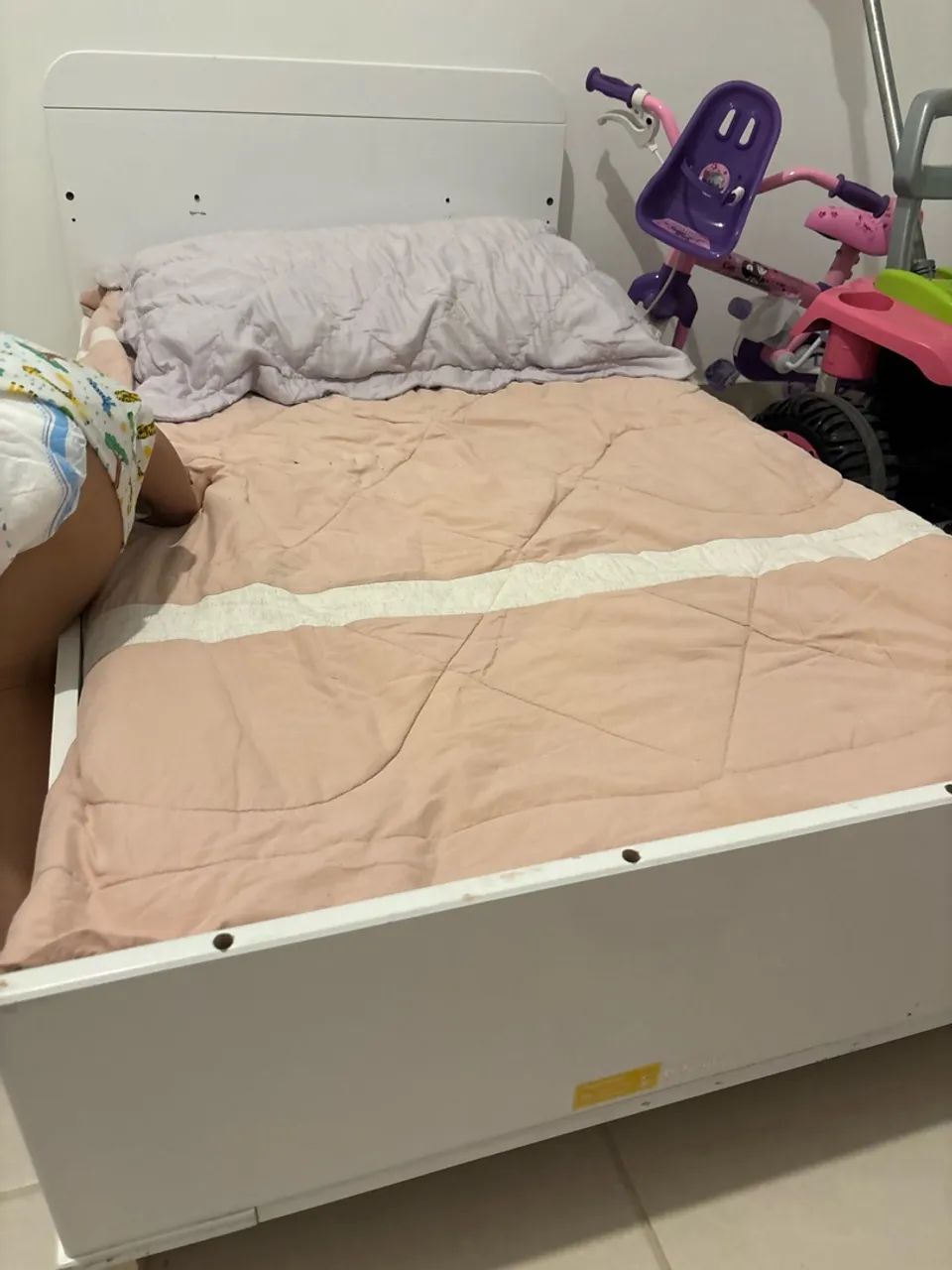 Cama infantil com colchao  - Foto 2