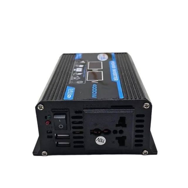 Inversor Veicular Digital 12V para 110V 4000W com USB - Foto 5