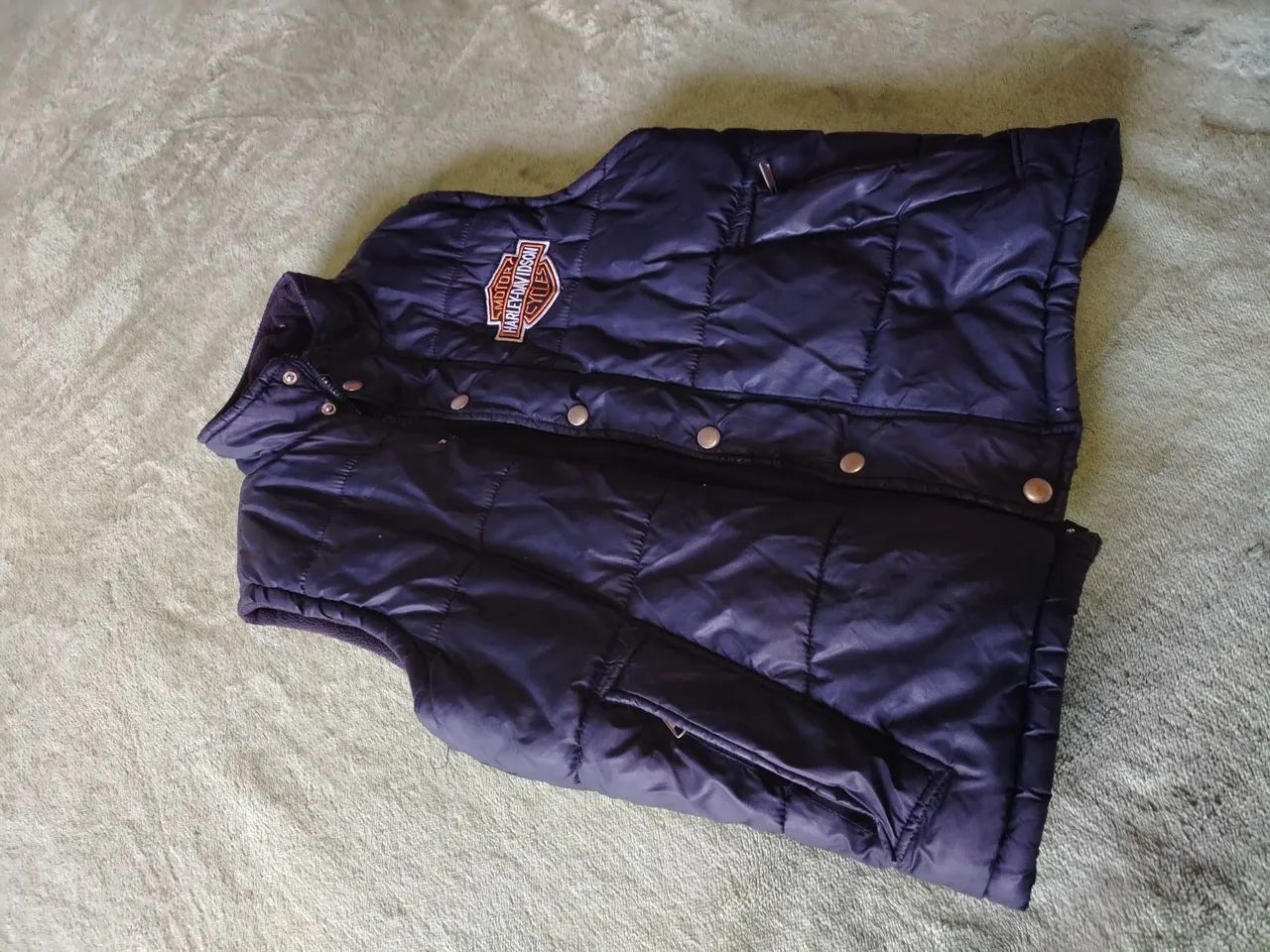 Colete Bomber Harley Davidson M - Foto 4