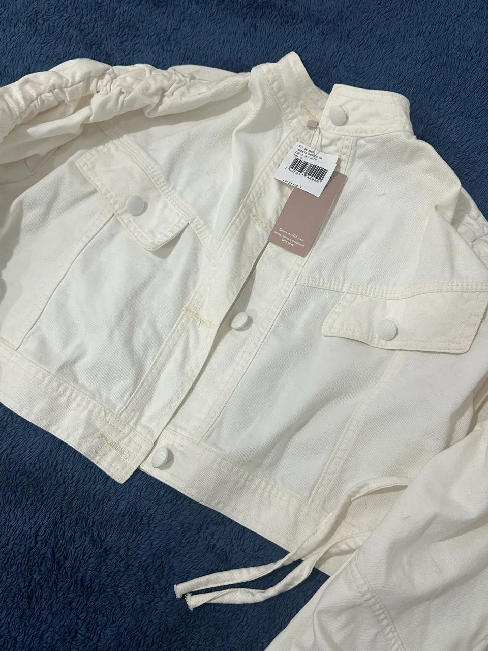 Jaqueta off white TAM M nova - Foto 3