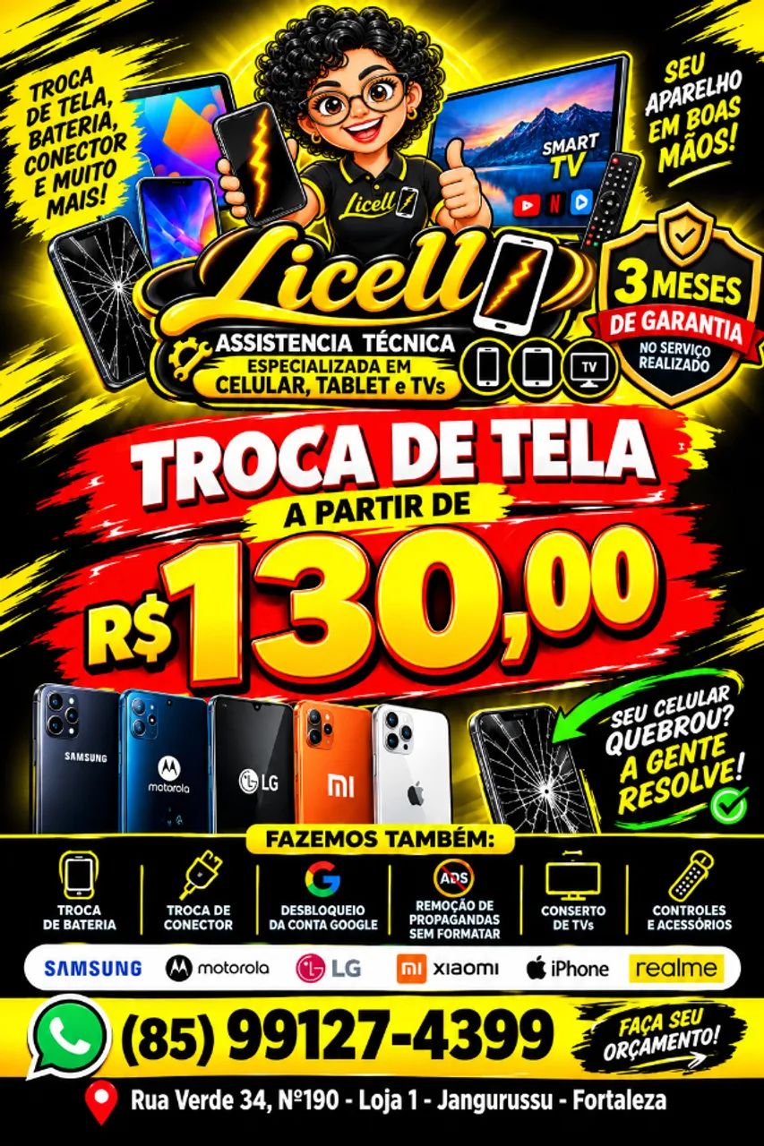 Celulares e Tablets 