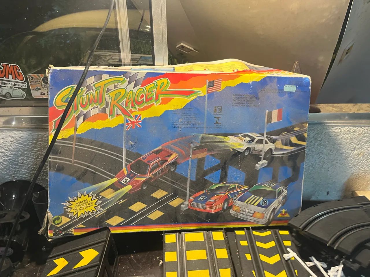 conjunto de autorama antigo sem teste  - Foto 2