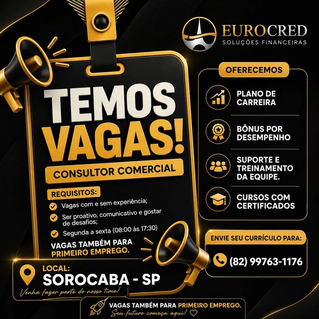 VAGA PARA CONSULTOR 