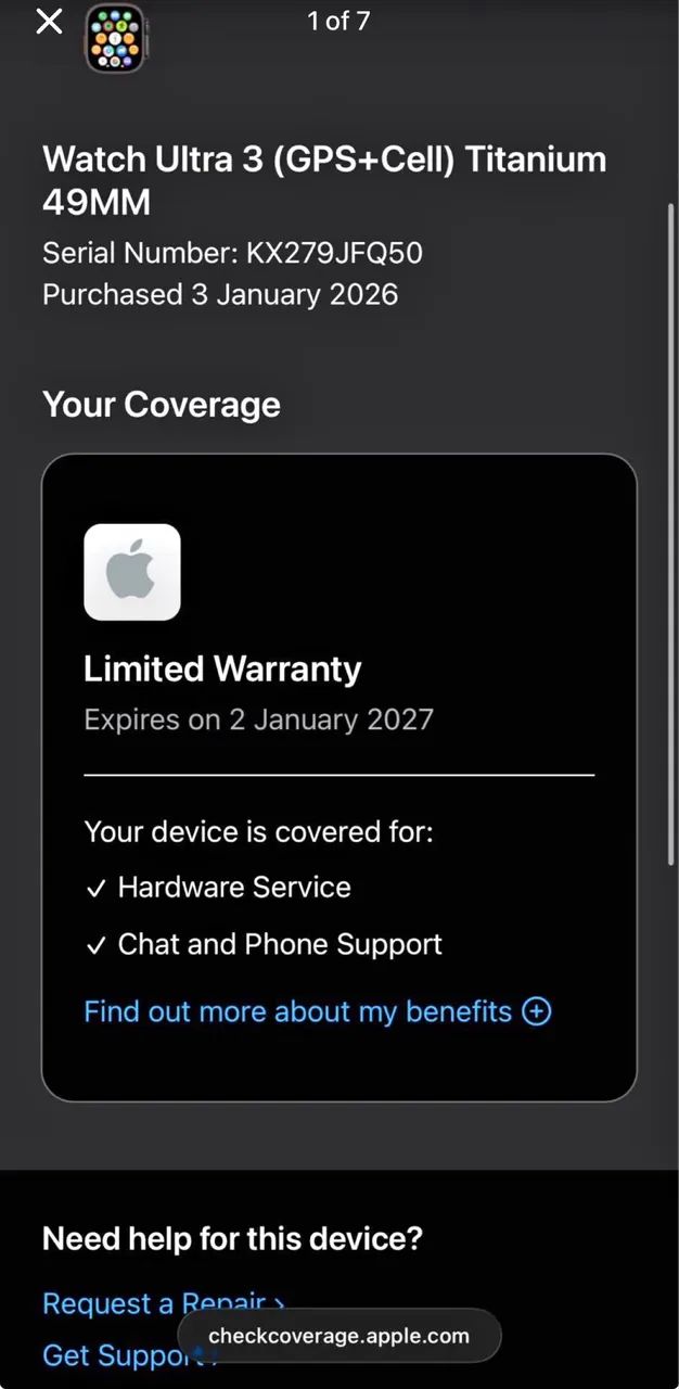 Apple Watch Ultra 3 (GPS+Cell) Titanium 49MM - Foto 4